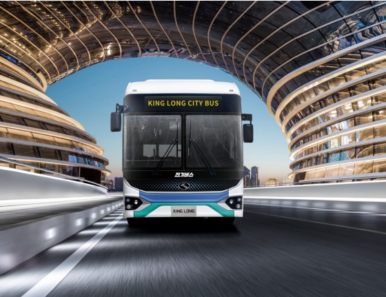 더 나은 삶의 왕 긴 XMQ6110BWEV 완전 전기 도시 버스를위한 녹색 여행
