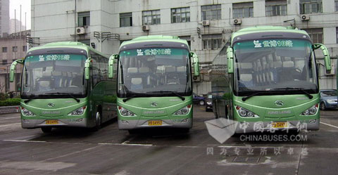 Kinglong 버스는 세계 엑스포를 적극적으로 준비합니다