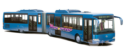 King Long 18미터 버스는 Xiamen BRT를 운행합니다.